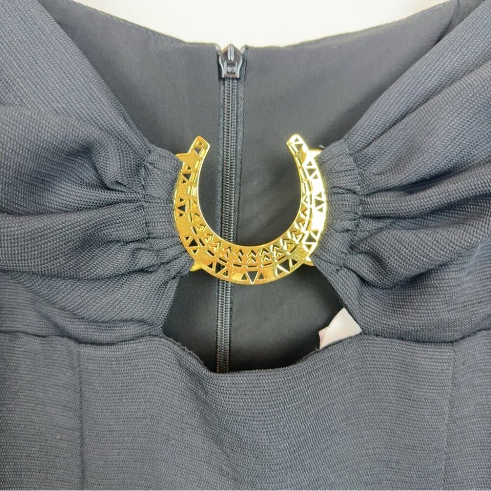 NWT Rumer Lunar Black Mini Dress - Picture 5 of 12